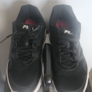 Fila Men's Black Athletic Shoes